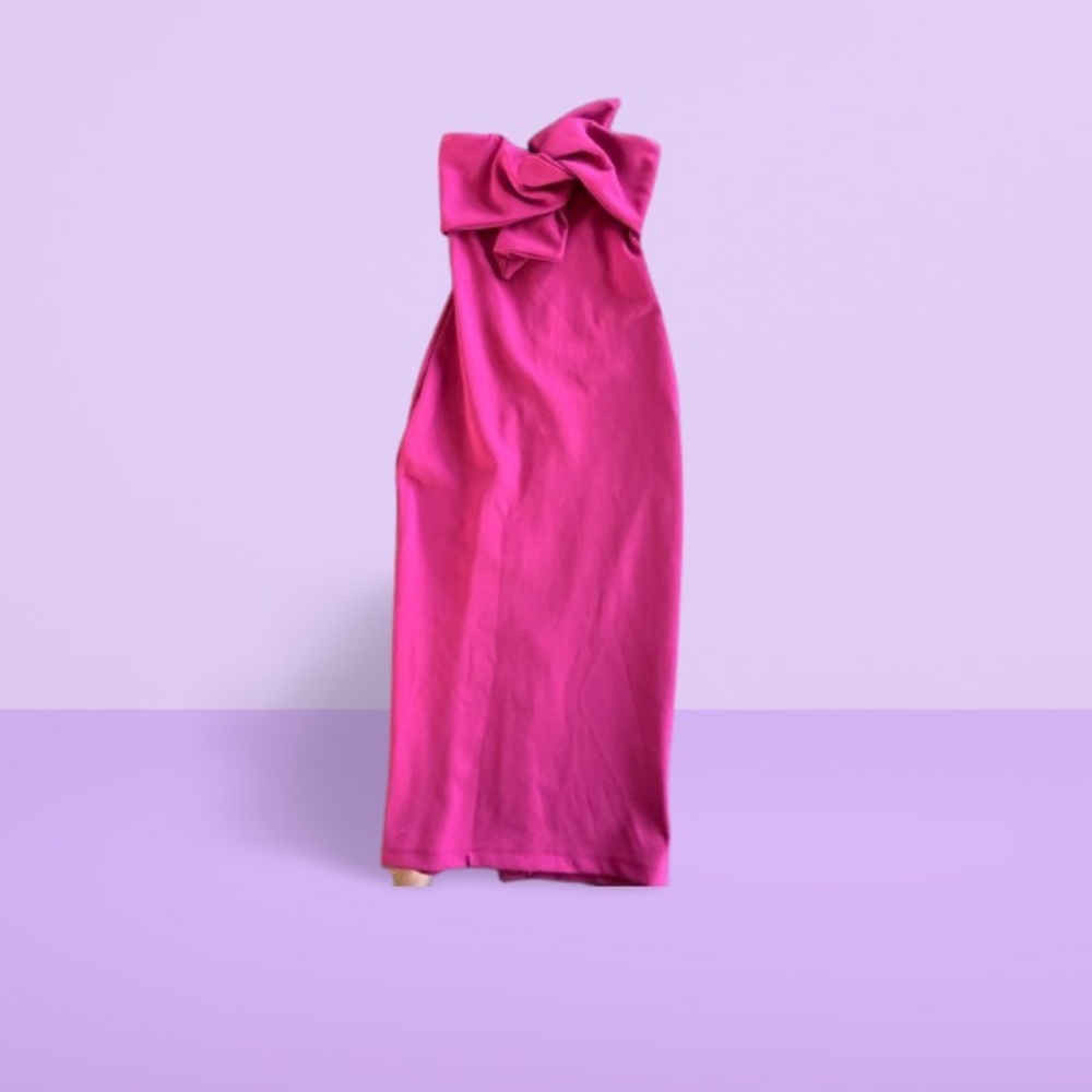 Topshop Strapless Dress